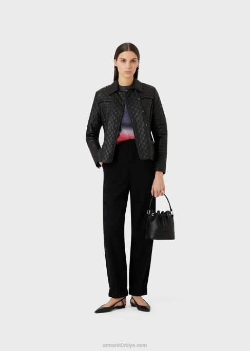 kadınlar Armani degrade baskılı dikişsiz alpaka karışımı kazak çok renkli T8HD209